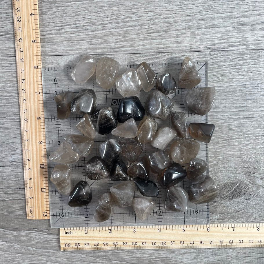 bulk tumbled stones wholesale - smoky quartz 