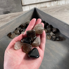 bulk tumbled stones wholesale, smokyk quartz
