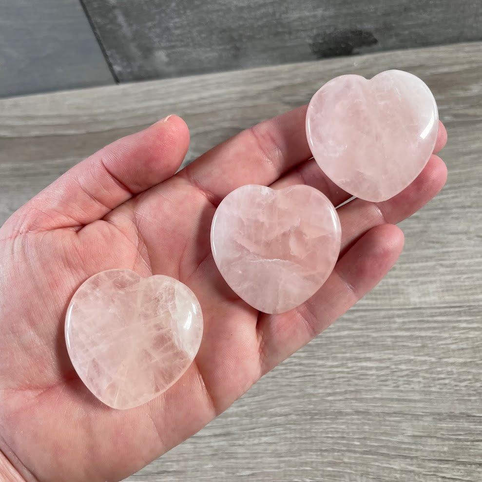 Large rose quartz heart-shaped bead for handmade necklaces, bracelets, and wholesale gemstone jewelry designs