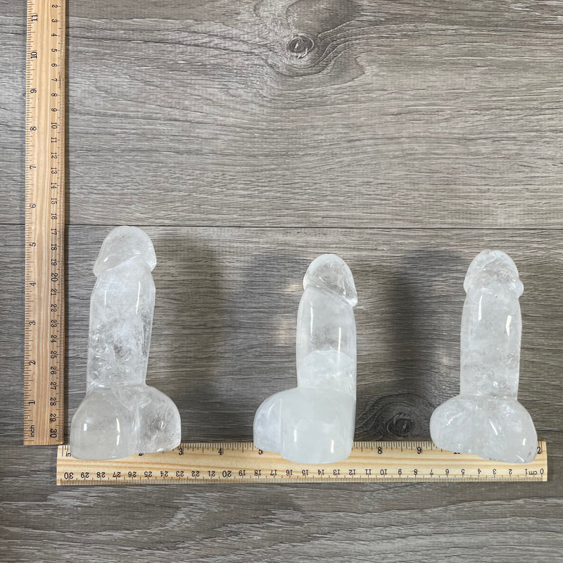 Gemstone Penis Phallic Symbol Large Display Size Lot of 3