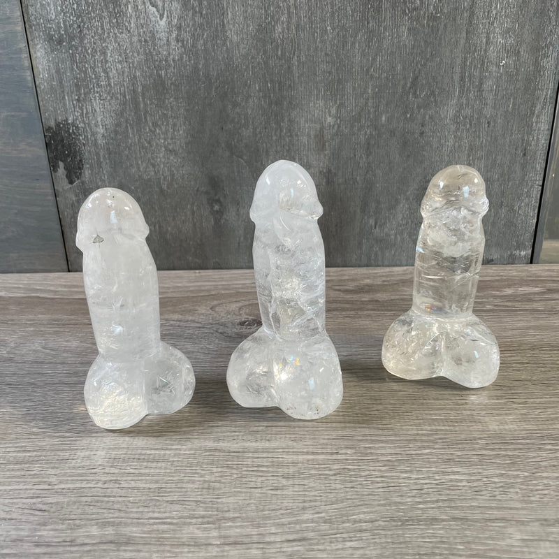 Gemstone Penis Phallic Symbol Large Display Size Lot of 3