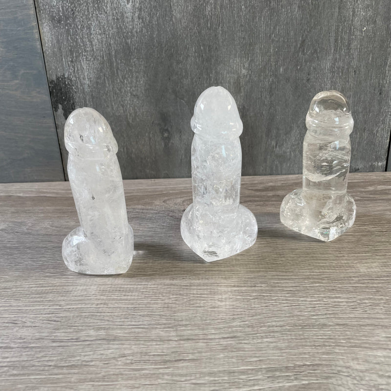 Gemstone Penis Phallic Symbol Large Display Size Lot of 3