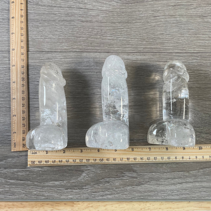 Gemstone Penis Phallic Symbol Large Display Size Lot of 3