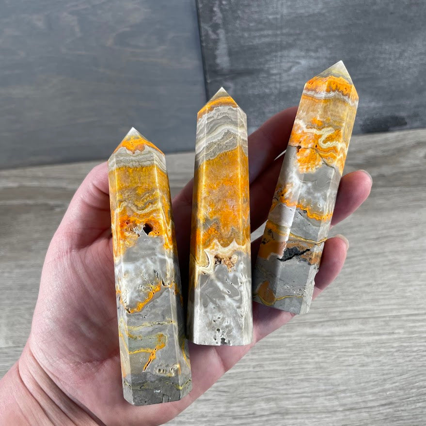 Gemstone Obelisks – 4 to 5 oz Bulk Crystal Towers for Retail