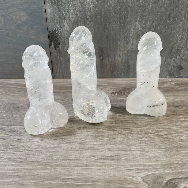 Gemstone Penis Phallic Symbol Large Display Size Lot of 3