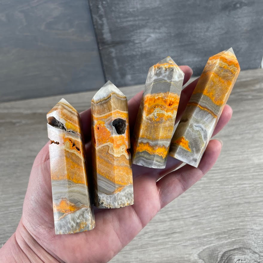Gemstone Obelisks 3–4 oz | Wholesale Crystal Tower Gift Shop