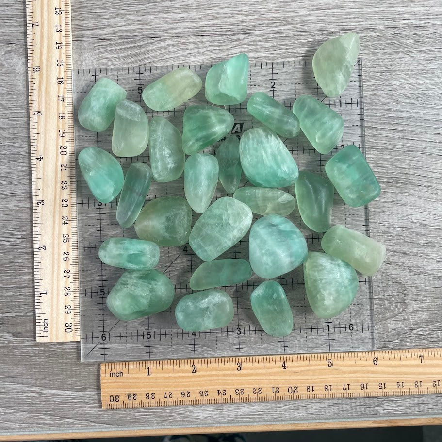 Madagascar fluorite tumbled bulk wholesale