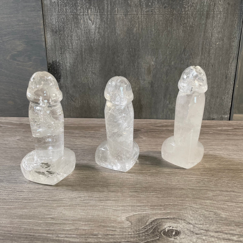 Gemstone Penis Phallic Symbol Large Display Size Lot of 3