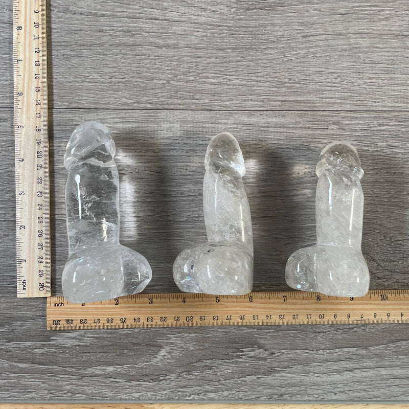 Gemstone Penis Phallic Symbol Large Display Size Lot of 3