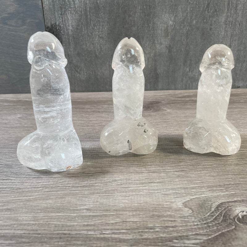 Gemstone Penis Phallic Symbol Large Display Size Lot of 3