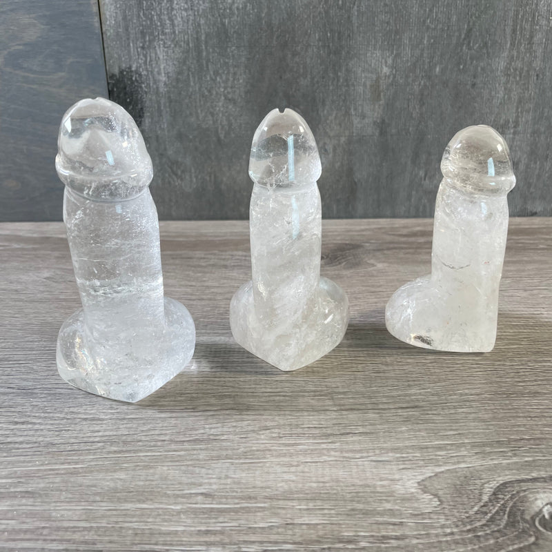 Gemstone Penis Phallic Symbol Large Display Size Lot of 3