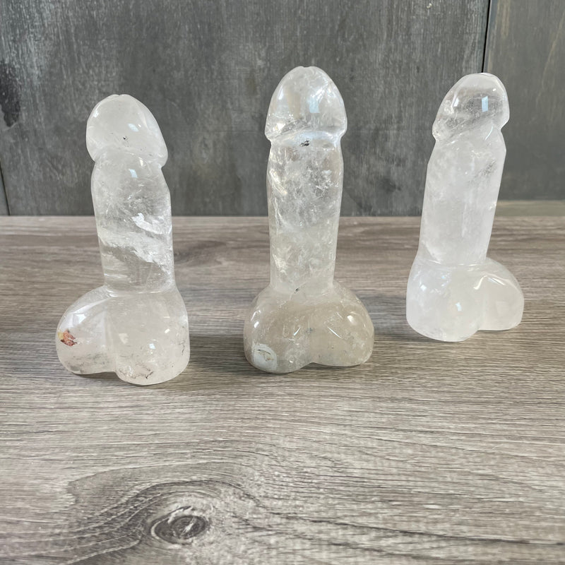 Gemstone Penis Phallic Symbol Large Display Size Lot of 3