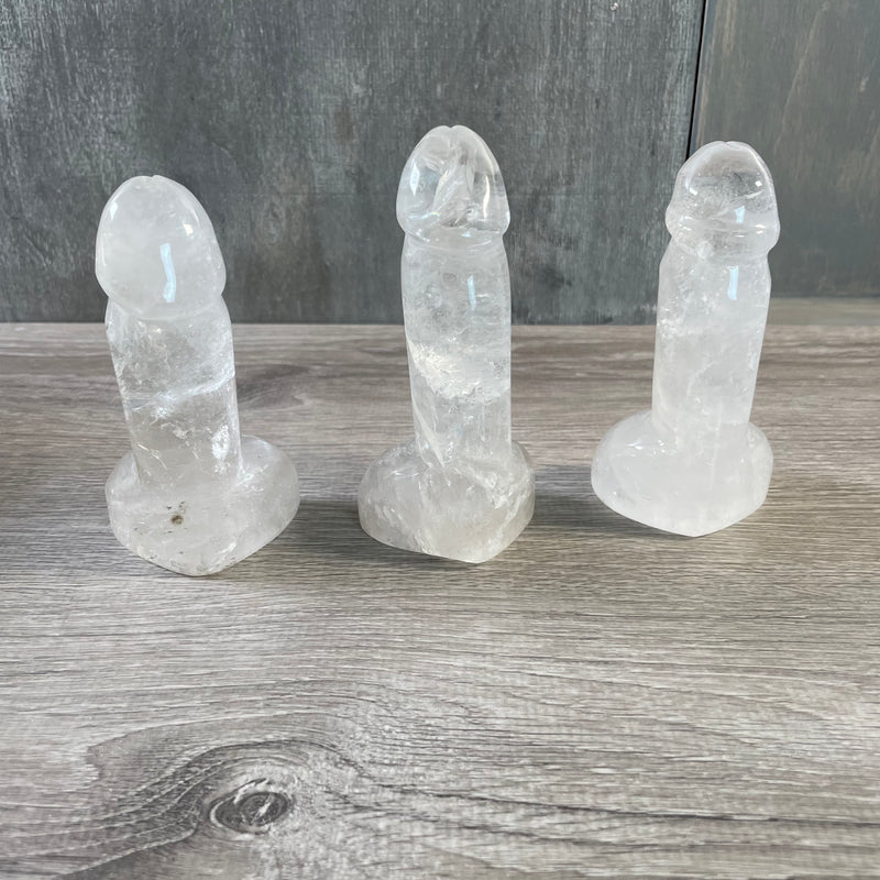 Gemstone Penis Phallic Symbol Large Display Size Lot of 3