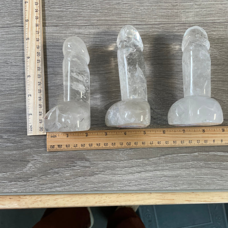 Gemstone Penis Phallic Symbol Large Display Size Lot of 3