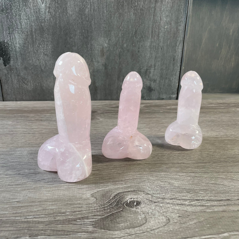 Gemstone Penis Phallic Symbol Large Display Size Lot of 3