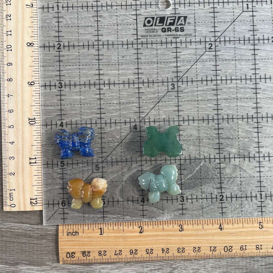 small butterfly crystal carving for metaphysical shops