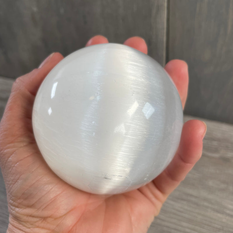 Selenite Sphere in Assorted Sizes