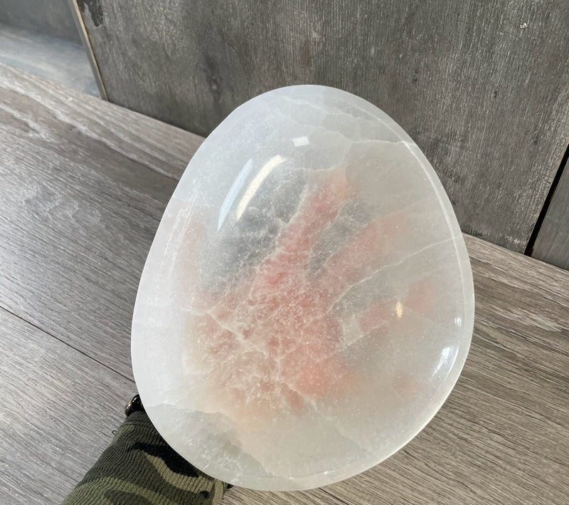 Selenite Bowl in Assorted Shapes and Sizes