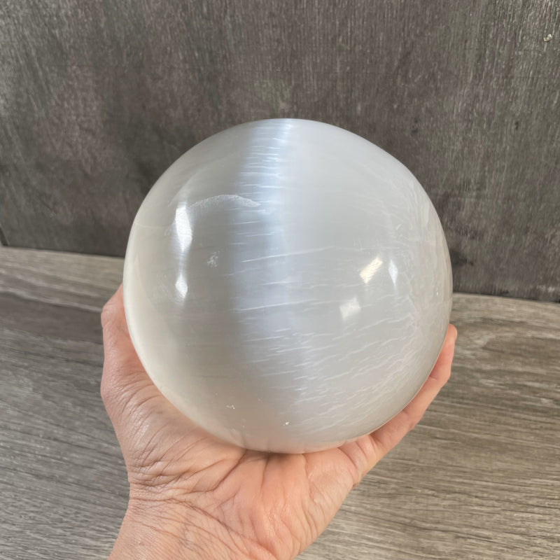 Selenite Sphere in Assorted Sizes