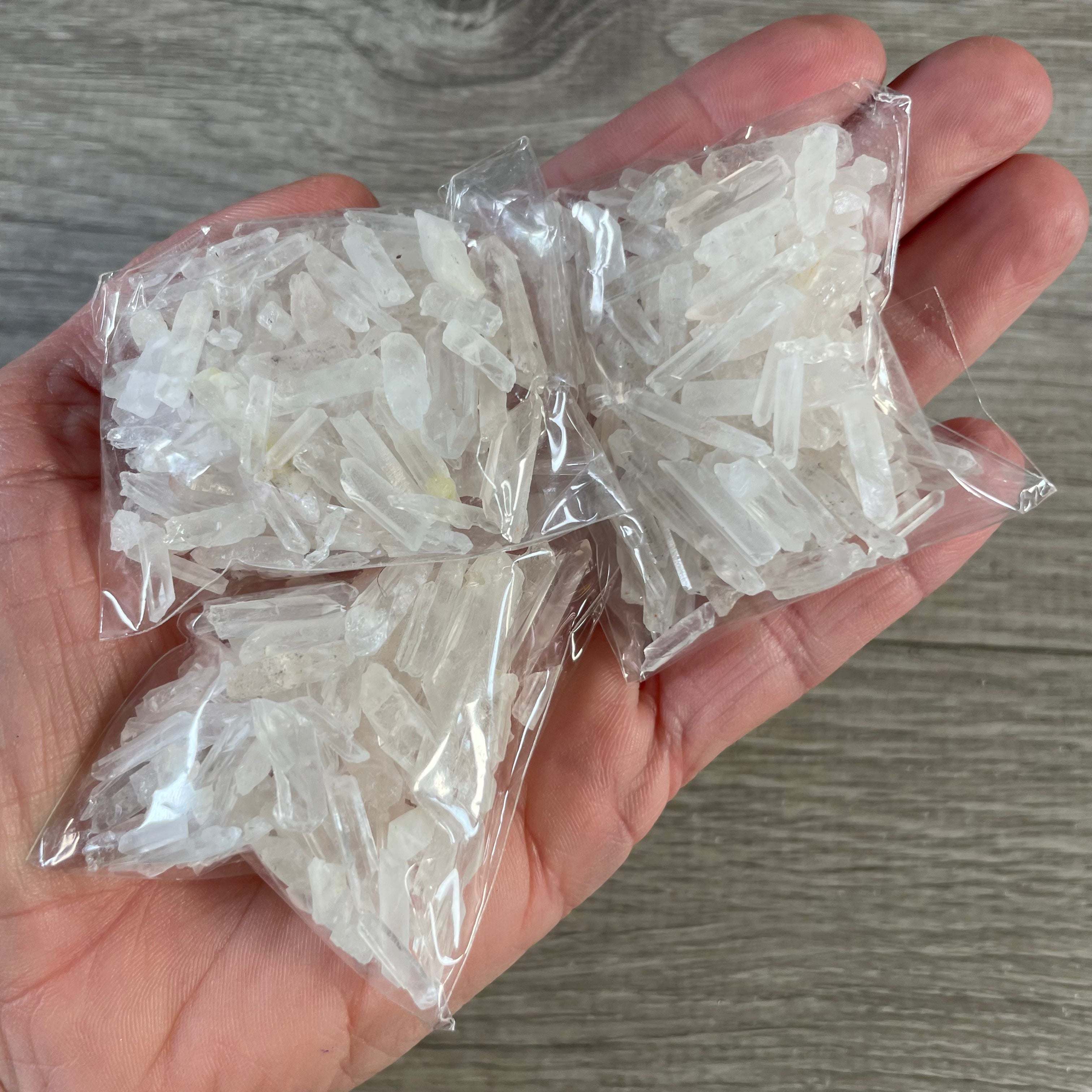 Crystal 1/4” Chips 25 Gram Bag