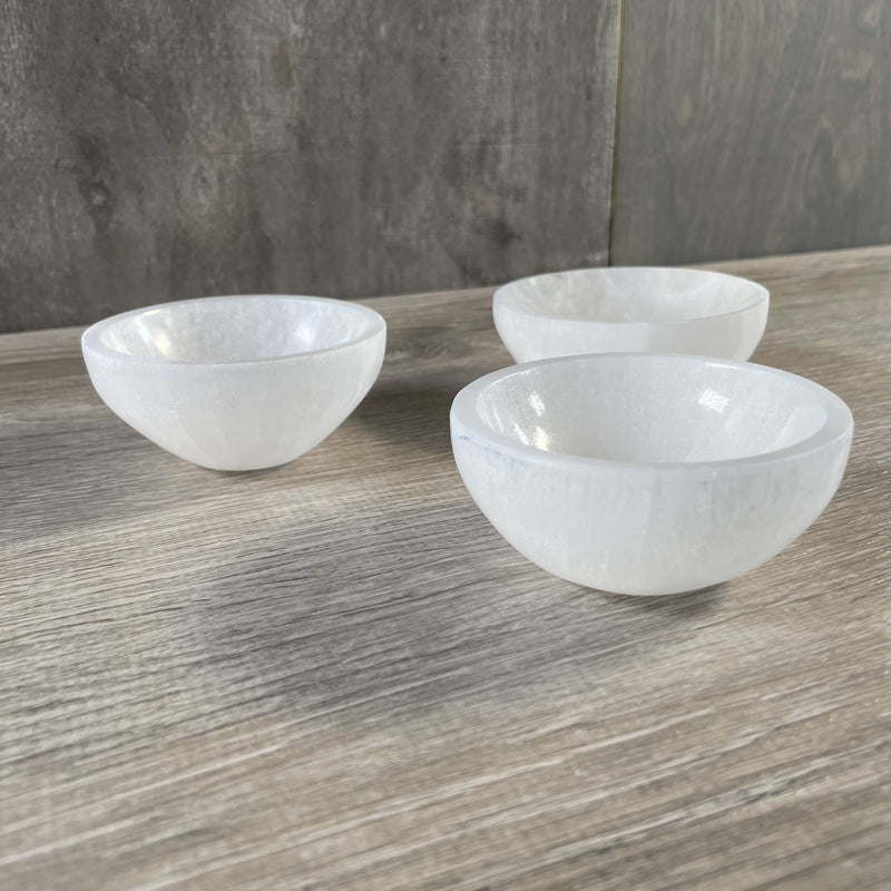 Selenite Bowl in Assorted Shapes and Sizes