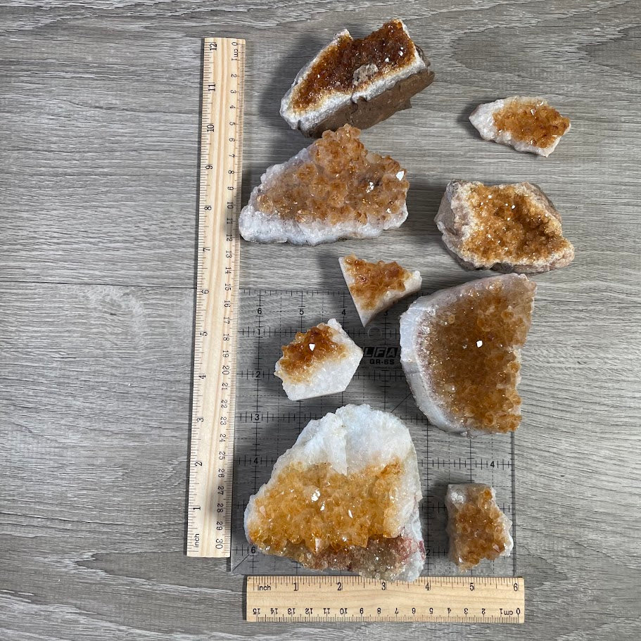 Citrine Crystal Bulk Lot for Healing and Resale