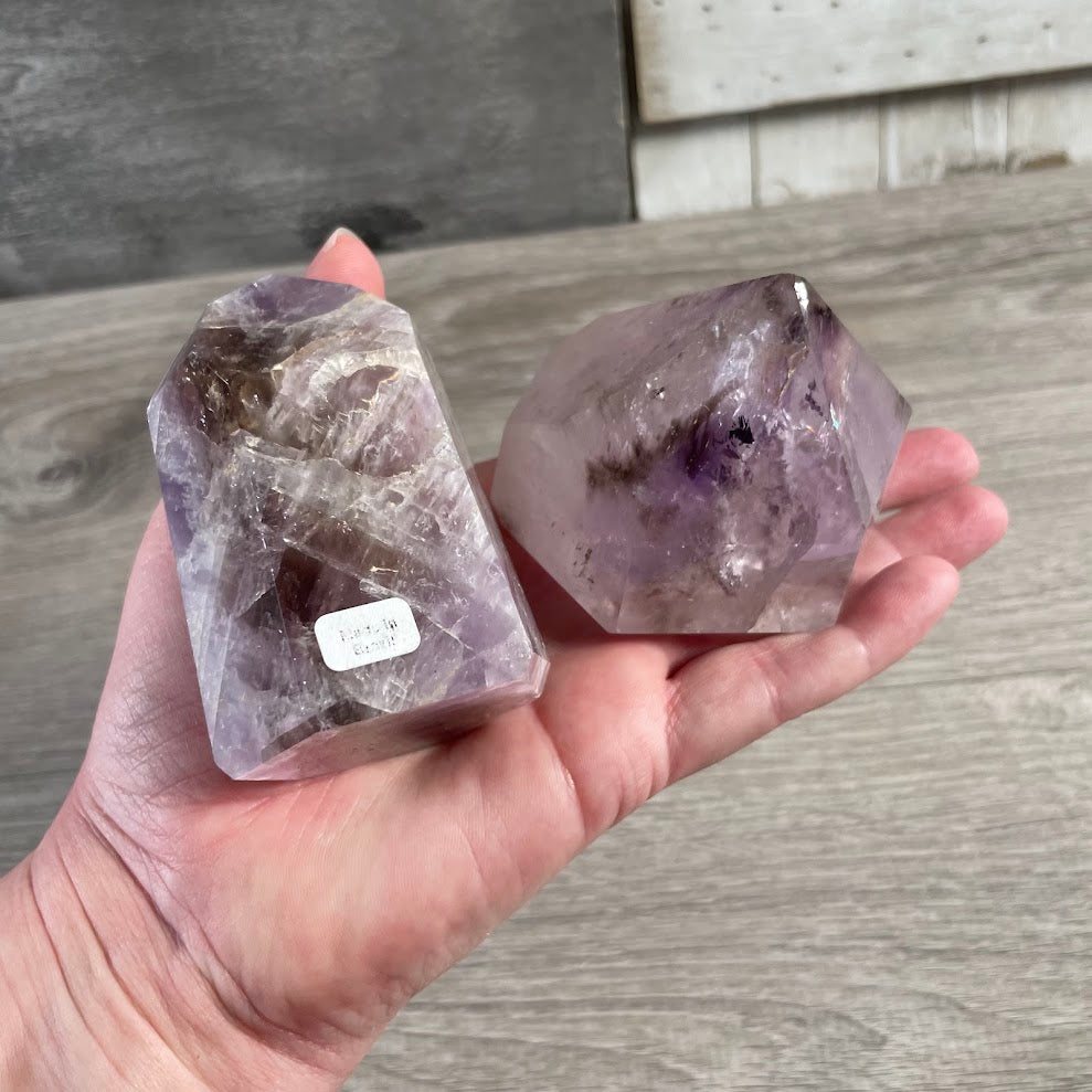 Brazilian Crystal Obelisks Wholesale by Ounce