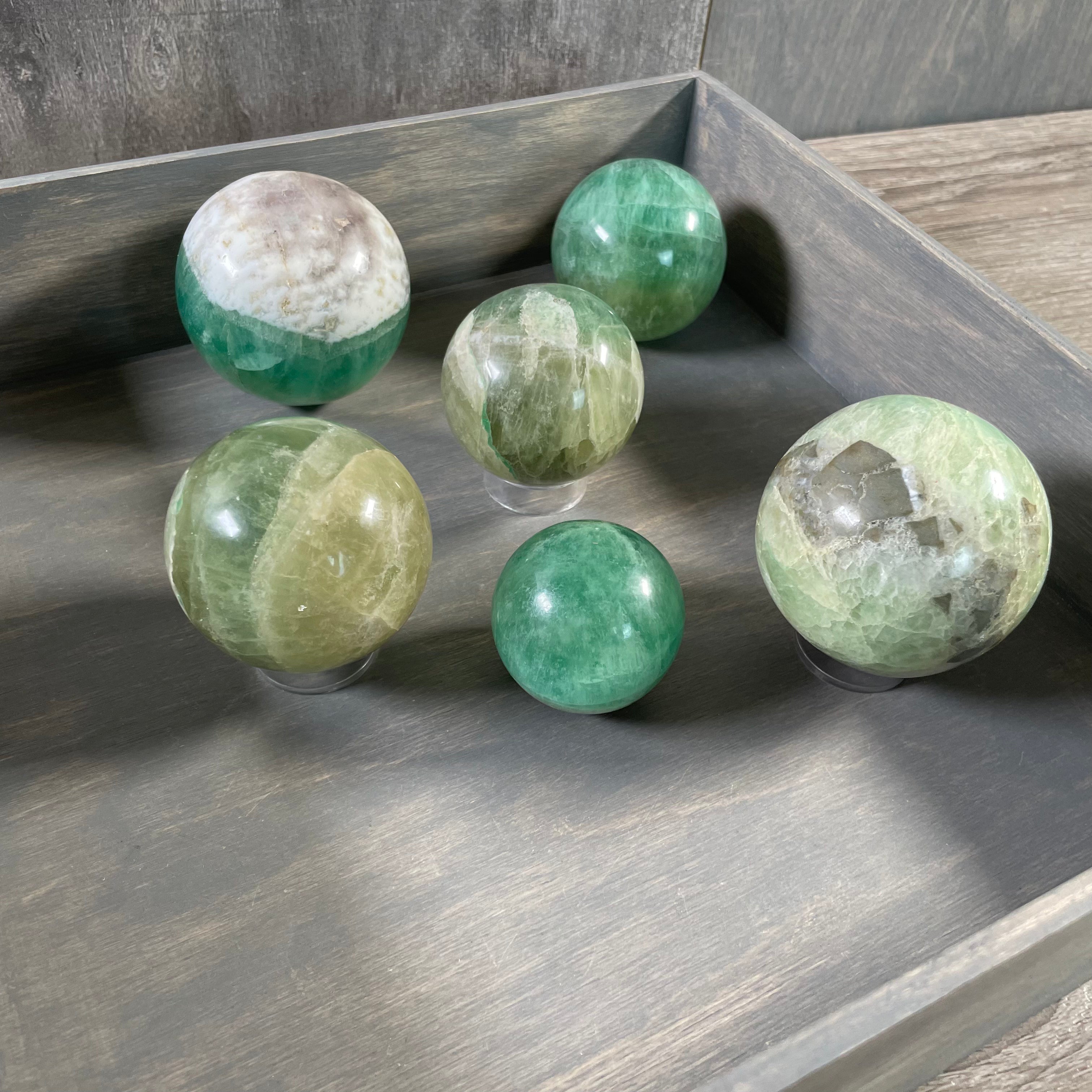 Madagascar Gemstone Spheres 5 Pound Lot