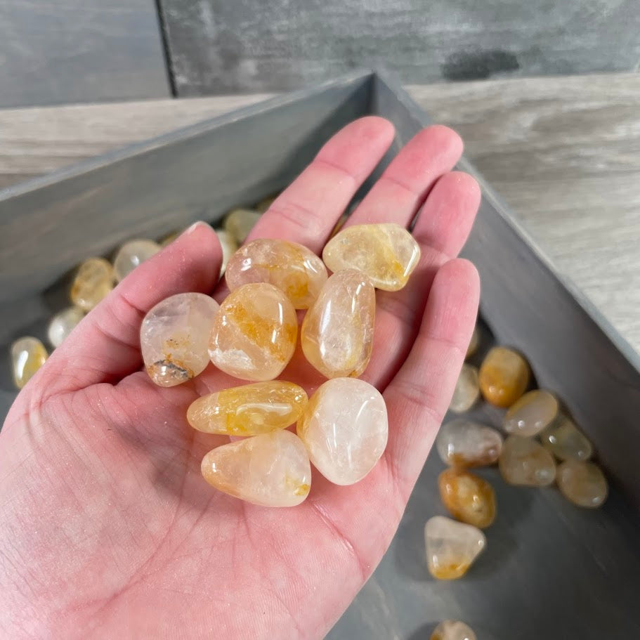 bulk golden healer tumbled stones