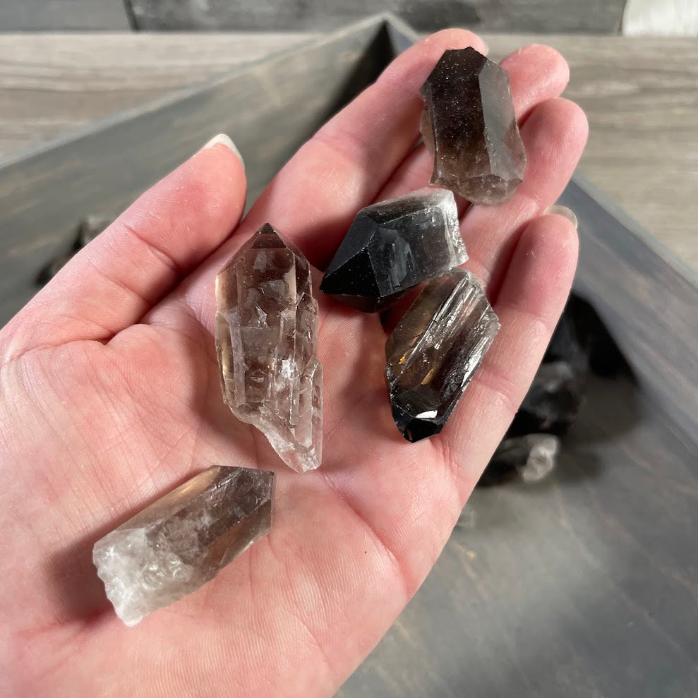 wholesale smoky quartz points healing stones