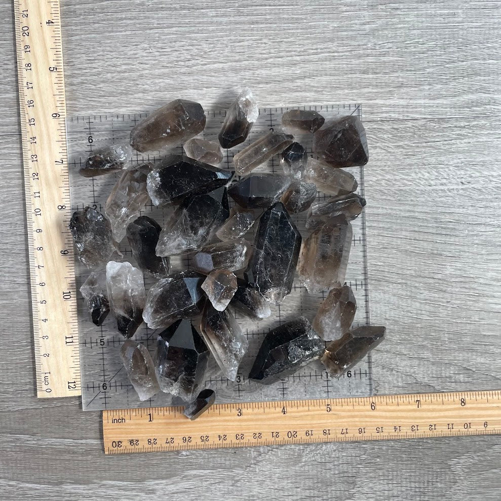 smoky quartz crystal points wholesale