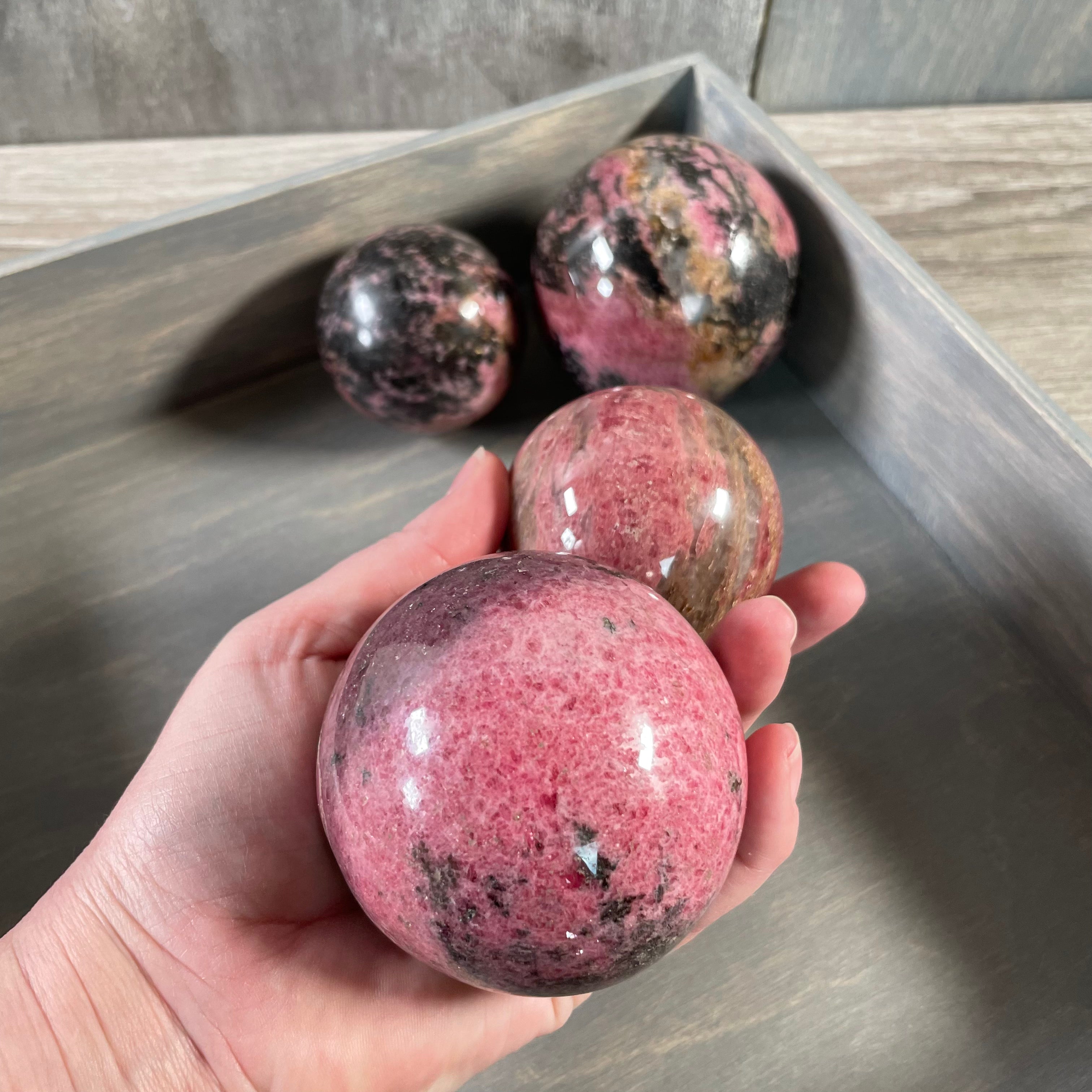 Madagascar Gemstone Spheres 5 Pound Lot