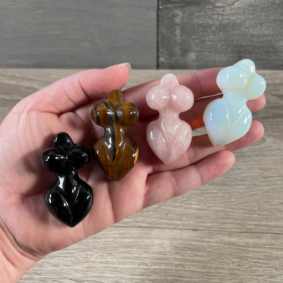 Wholesale gemstone goddess figurines for crystal shops and metaphysical store displays