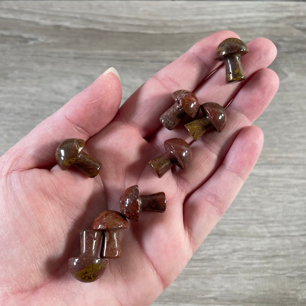 Small Gemstone Mushrooms for Crystal and Gift Shops