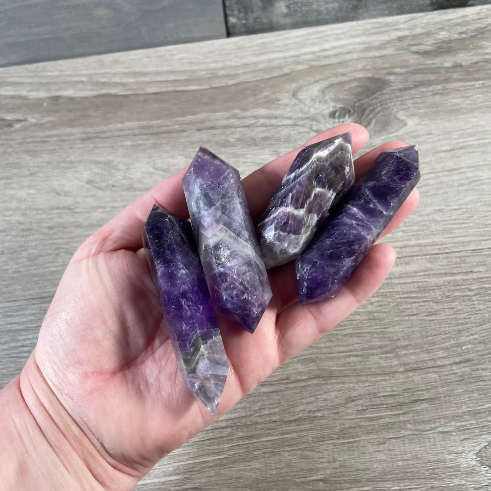 Amethyst pointed wands for resellers