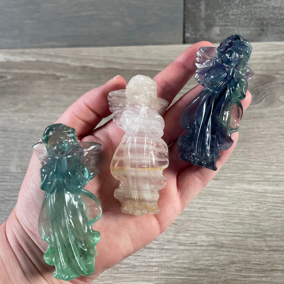 Wholesale Fluorite Crystal Figurines – Carved Healing Stone Carvings