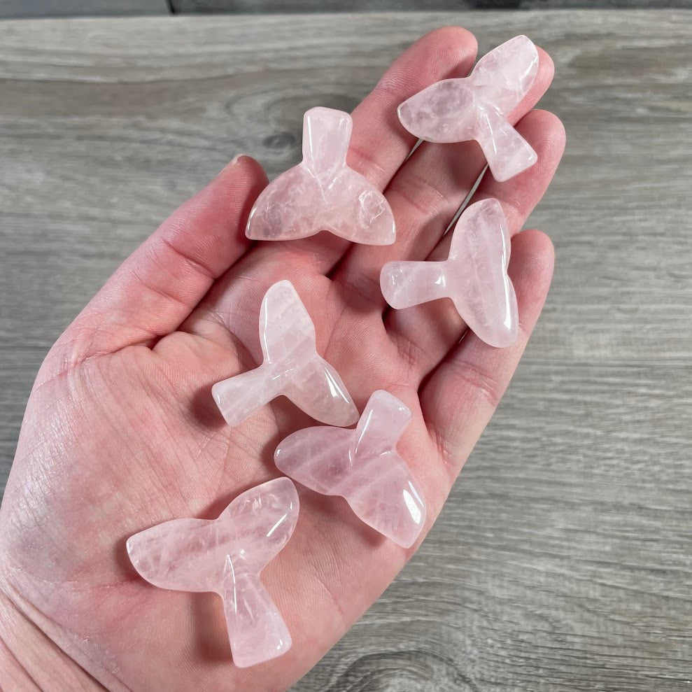 Gemstone Whale Tail or Mermaid Tail Figurine for Gift Shops