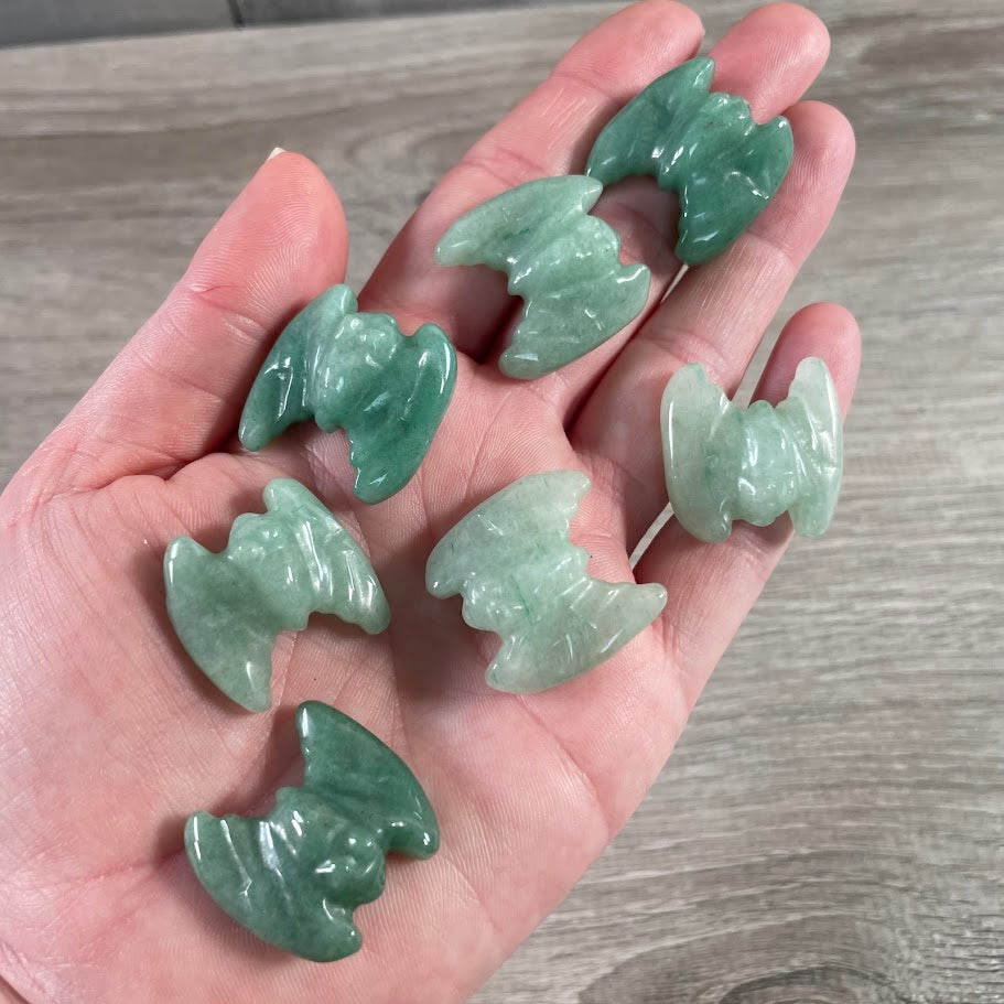Bat Gemstone Figurines – Mini Crystal Bats for Retailers