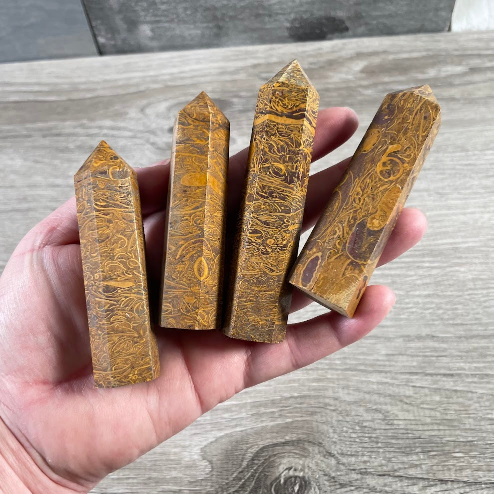 Gemstone Obelisks 2–3 oz for Crystal and Metaphysical Shops