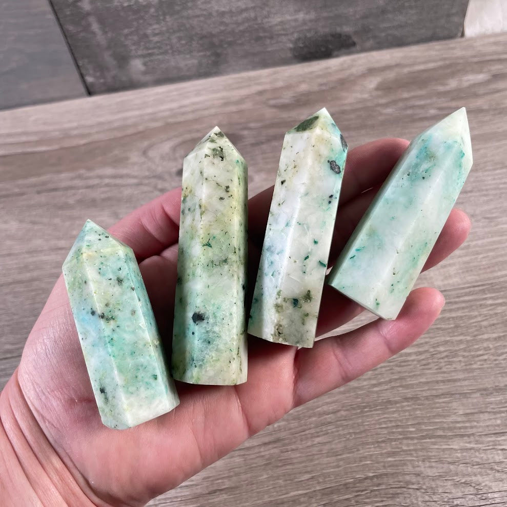 Gemstone Obelisks 2–3 oz for Crystal and Metaphysical Shops