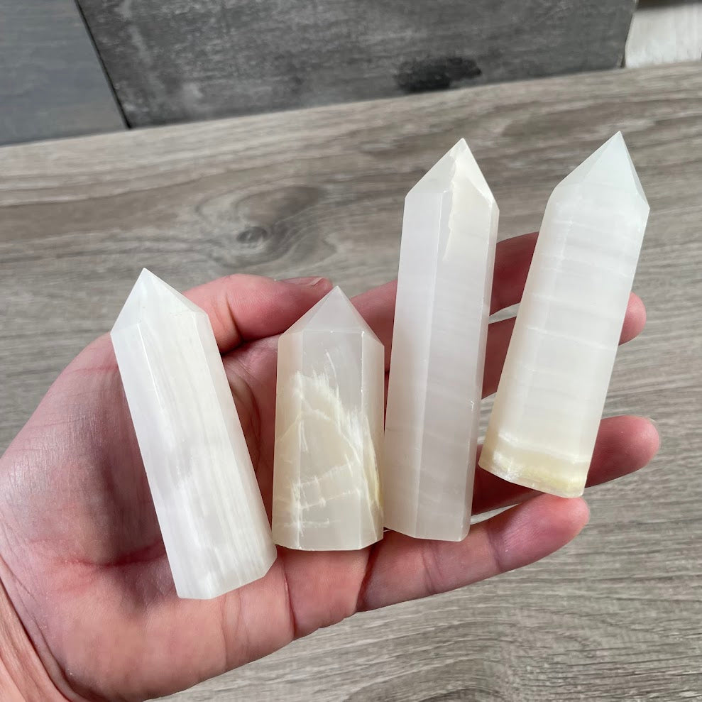 Gemstone Obelisks 2–3 oz for Crystal and Metaphysical Shops