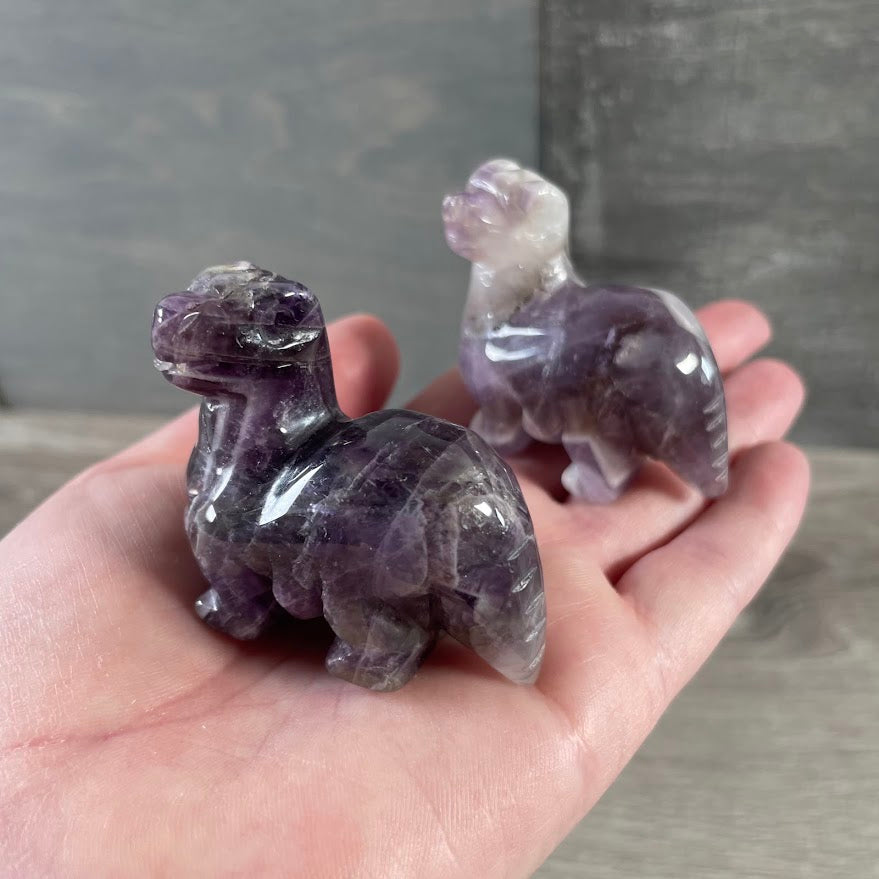 Brachiosaurus gemstone figurine for wholesale crystal and metaphysical shops
