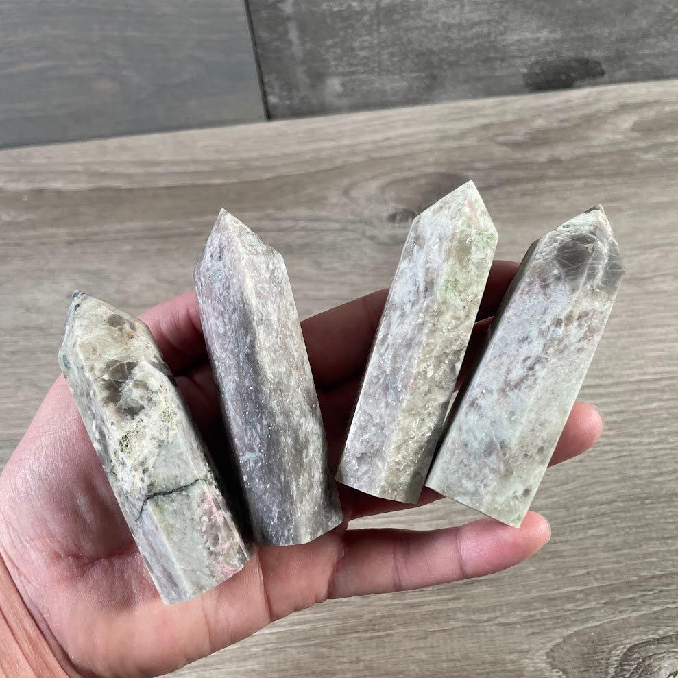 Gemstone Obelisks 3–4 oz | Wholesale Crystal Tower Gift Shop
