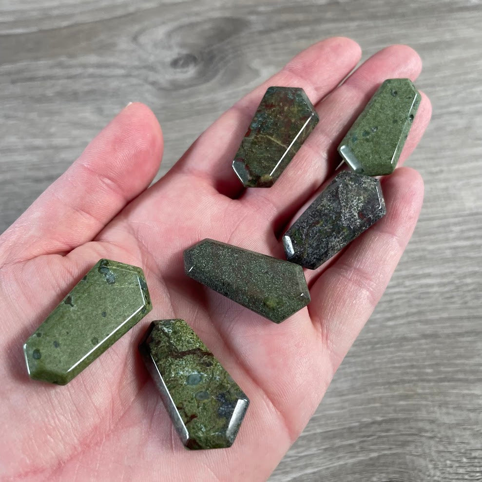 Dragon Bloodstone double terminated crystal wand bulk 