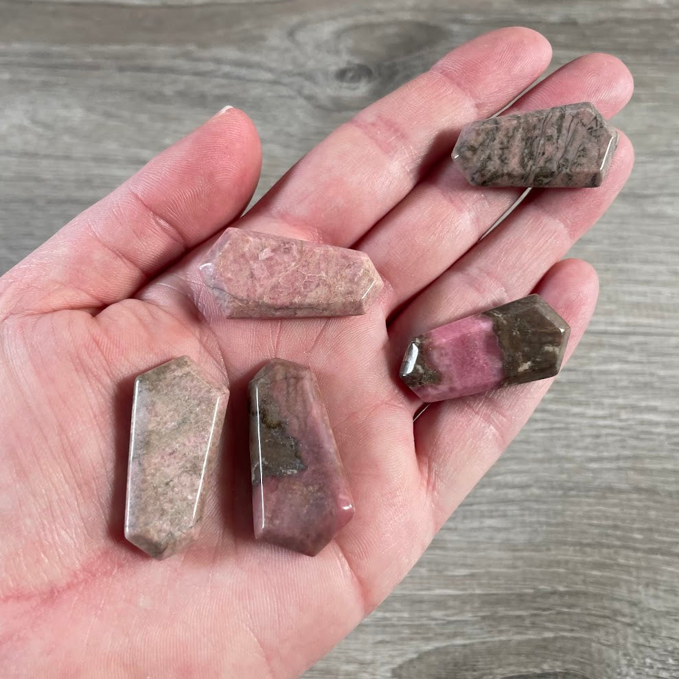 Rhodonite small wands bulk wholesale