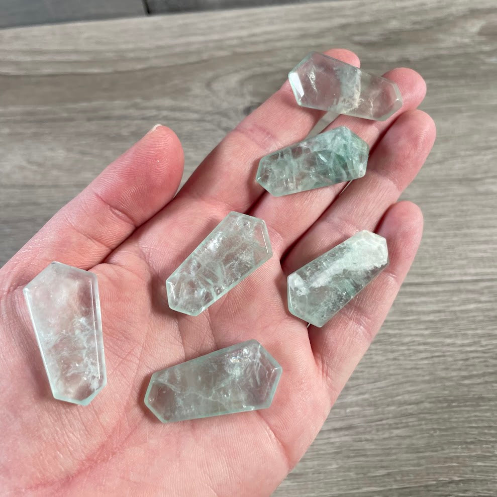 Fluorite crystal grid tools