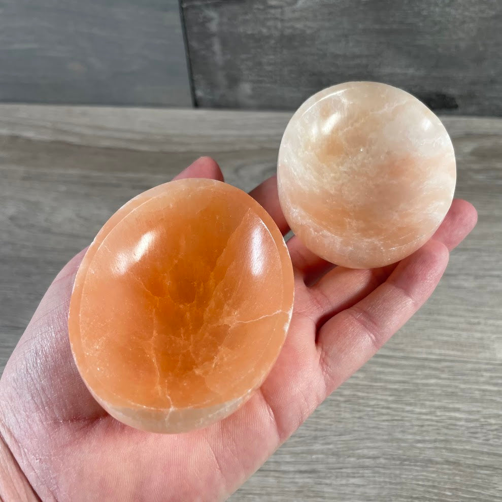 Wholesale Selenite Bowls – Assorted Shapes & Sizes | Crystal Charging Bowls