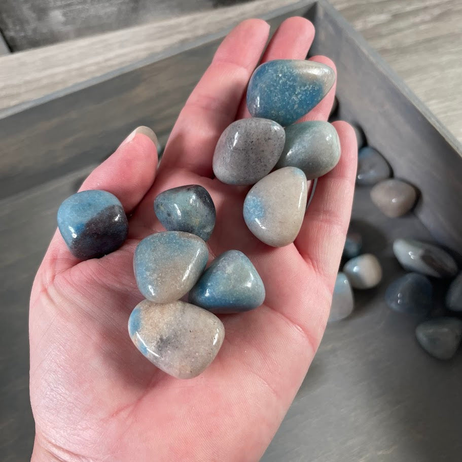 Wholesale tumbled Trollite stones – 1 pound lot
