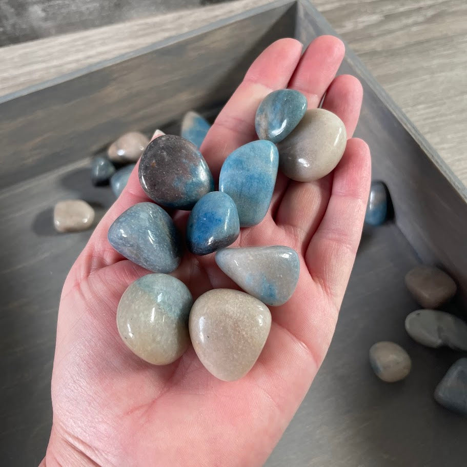Wholesale tumbled Trollite stones – 1 pound lot
