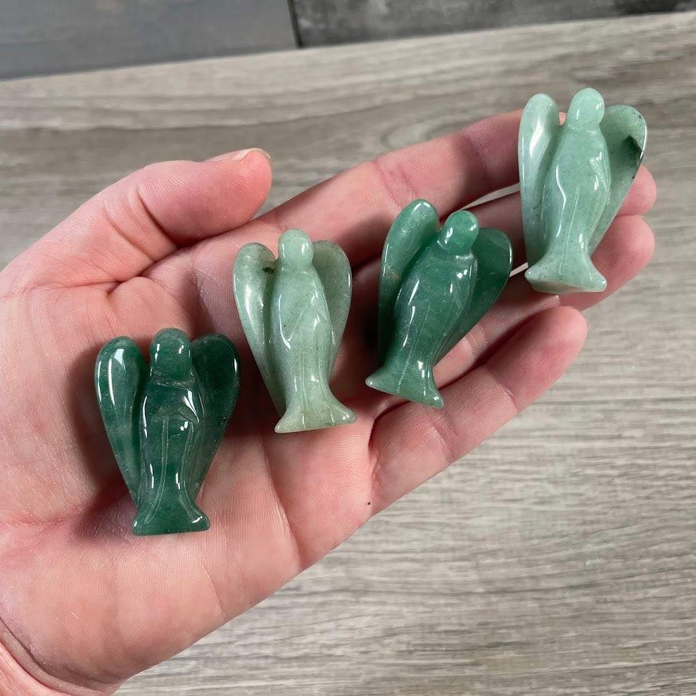 aventurine reiki healing angel crystal carving bulk wholesale